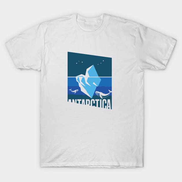 Antarctica T-Shirt by High_